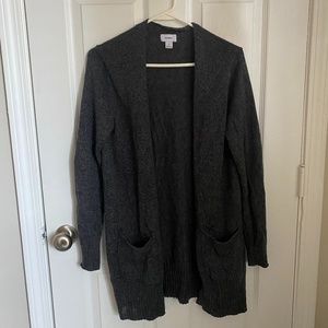 Old Navy Long Gray Cardigan